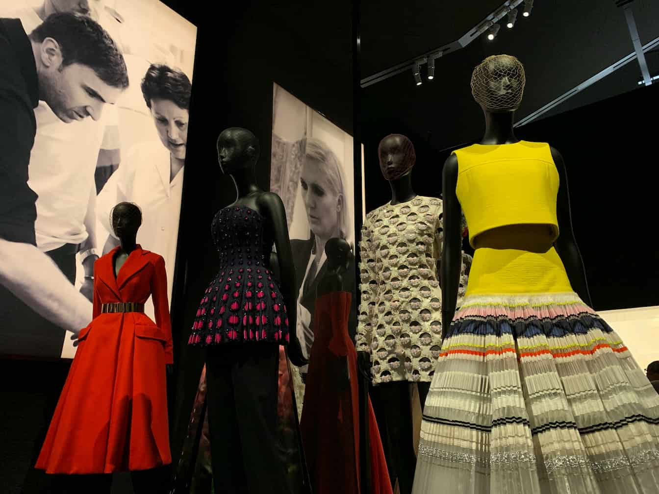 Exhibition of dresses