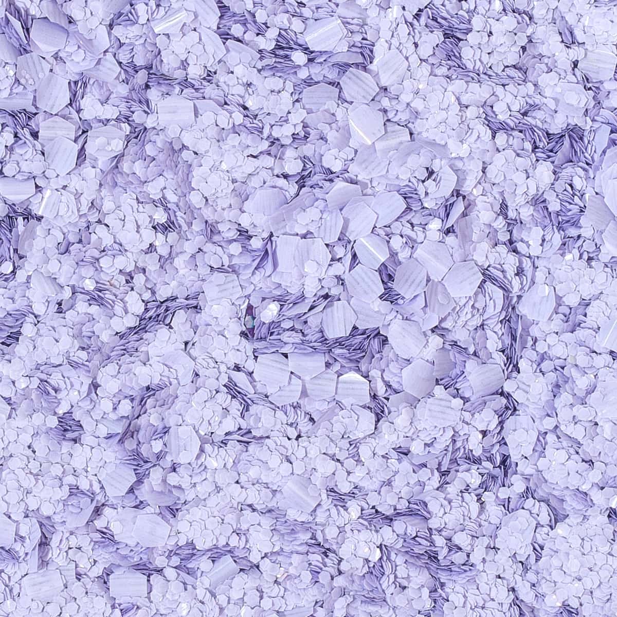 Close-up of purple glitter with a textured surface