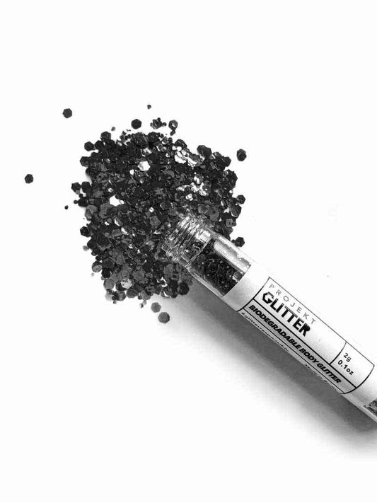 Black Bio Glitter - Projekt Glitter