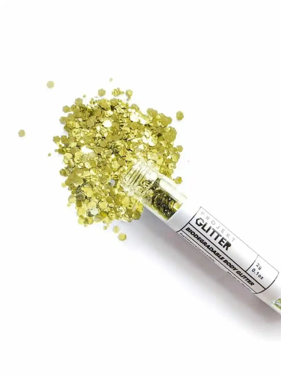 Chunky Gold Eco Glitter - Projekt Glitter