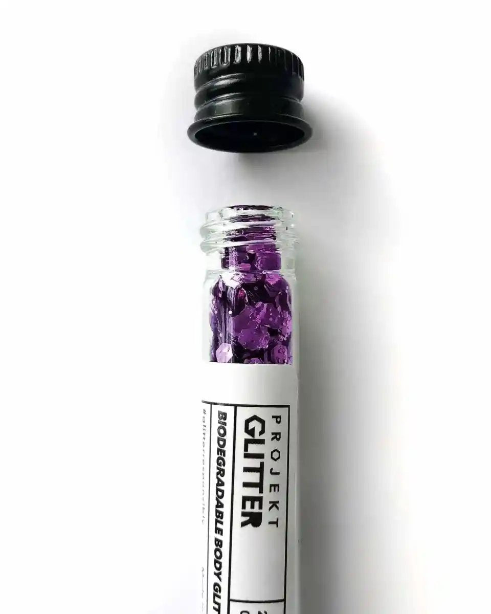 Chunky Purple Eco Glitter - Projekt Glitter