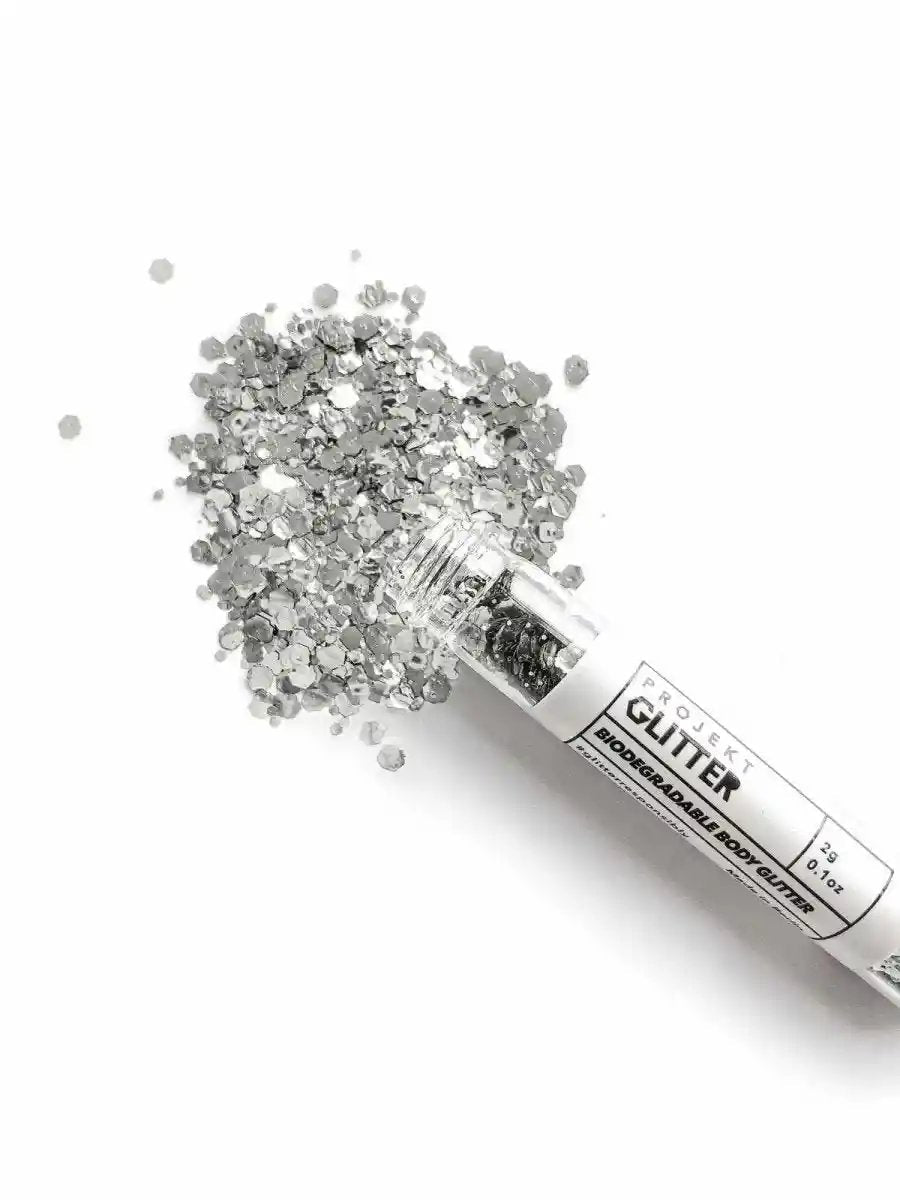 Silver Eco Glitter - Projekt Glitter