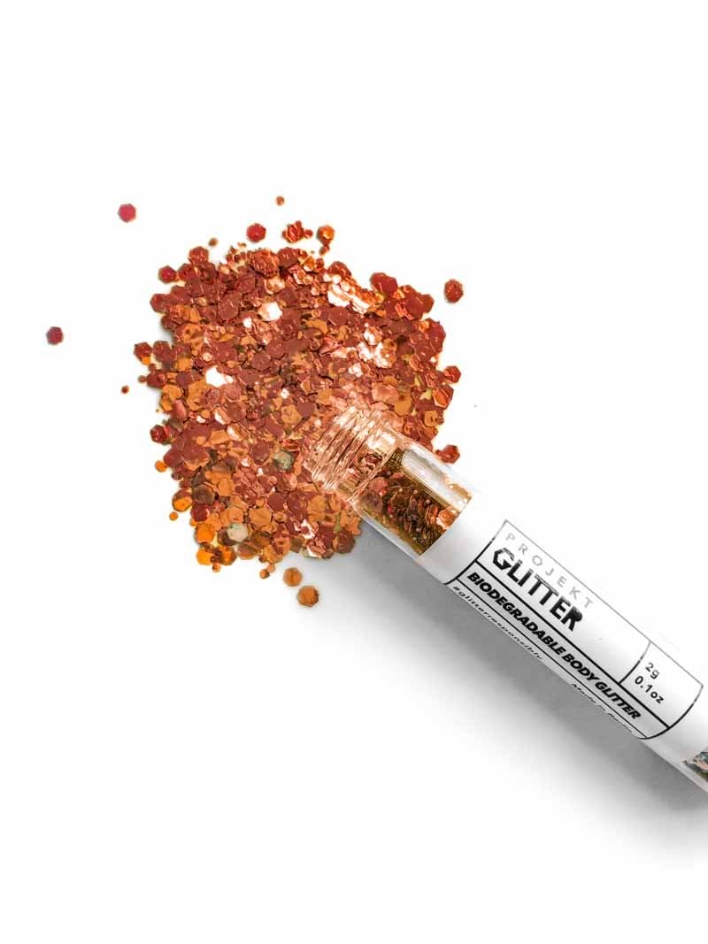 Copper Eco Glitter - Projekt Glitter