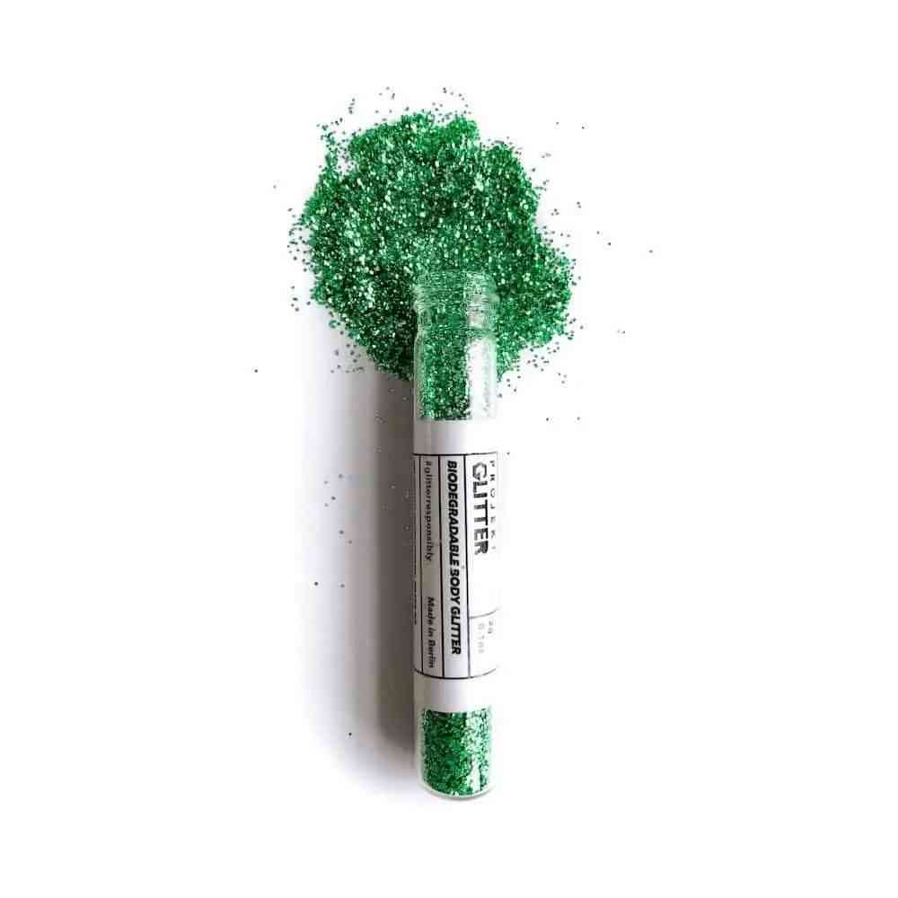 Fine Green Eco Glitter - Projekt Glitter