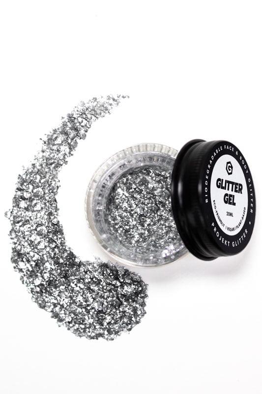 Silver Glitter Gel - Projekt Glitter