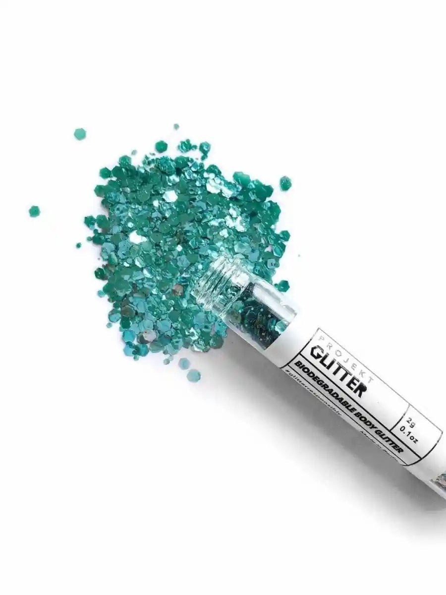 Turquoise Eco Glitter - Projekt Glitter