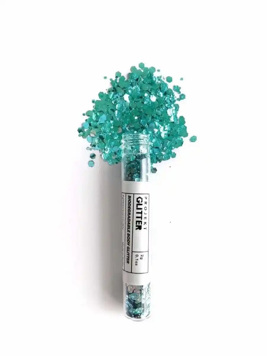 Turquoise Eco Glitter - Projekt Glitter